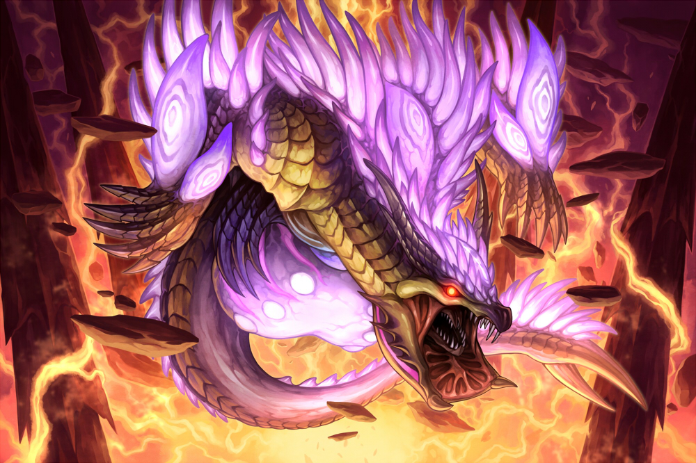 bolt0002, dragon, electricity, glowing, glowing_eyes, horns, monster, monster_focus