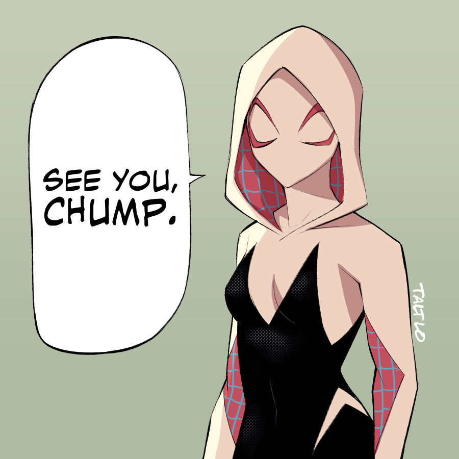 1girl, bodysuit, breasts, commentary, english_text, marvel, signature, small_breasts