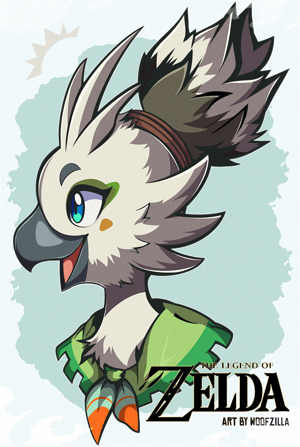 1boy, :d, androgynous, artist_name, copyright_name, cropped_shoulders, furry, furry_focus
