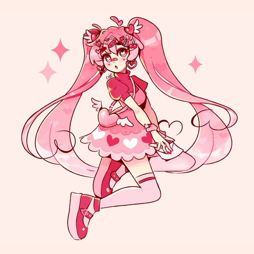 1girl, :o, absurdres, alternate_color, alternate_costume, alternate_eye_color, alternate_hair_color, alternate_hairstyle