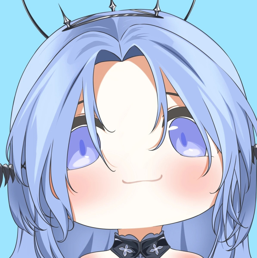 1girl, alsace_(azur_lane), azur_lane, light_blue_hair, quancy, smile