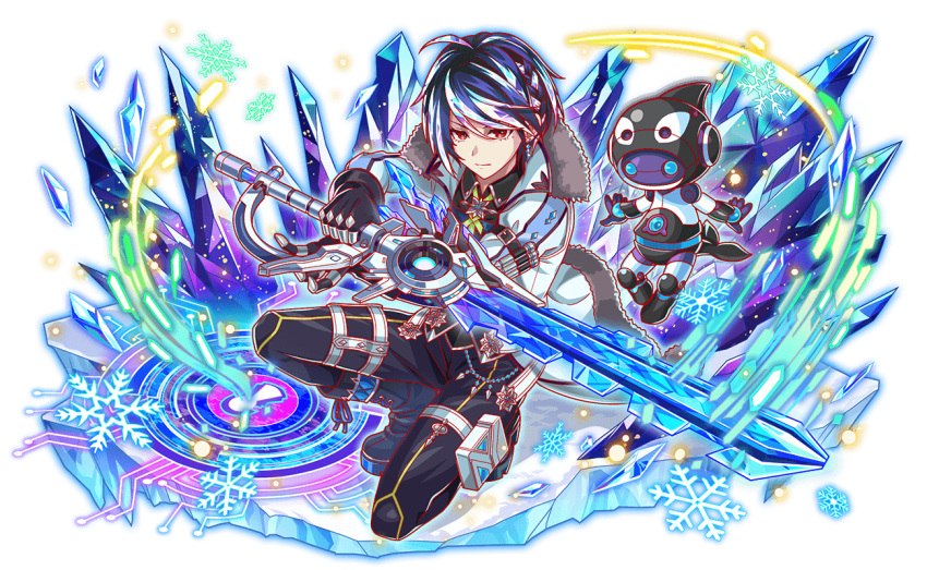 1girl, alternate_design, aqua_eyes, arm_belt, artist_request, black_collar, black_footwear, black_gloves