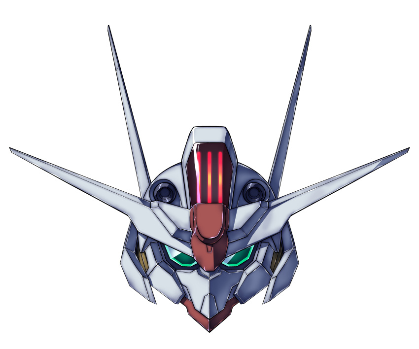 absurdres, commentary_request, green_eyes, gundam, gundam_aerial, gundam_suisei_no_majo, head_only, highres