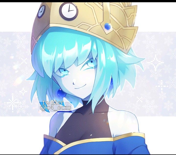 1girl, aeos_(dragon_ball), aqua_eyes, aqua_hair, bare_shoulders, black_shirt, blue_robe, blue_skin