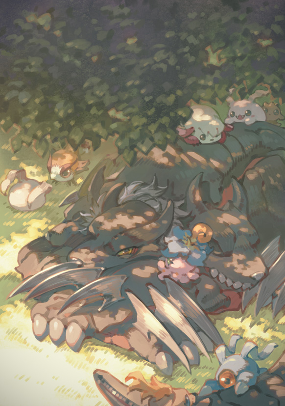 cerberumon, cerberus, chocomon, digimon, digimon_(creature), digimon_day, dog, garmmy