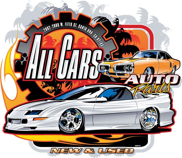 adobe_illustrator_(medium), car, chevrolet, chevrolet_camaro, english_commentary, glint, michael_darque, motor_vehicle