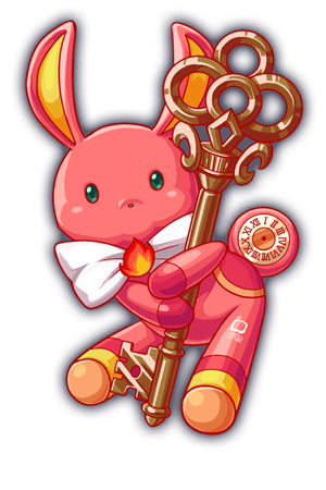 artist_request, blush_stickers, bow, bowtie, cel_shading, colored_inner_animal_ears, crash_fever, fire_ornament