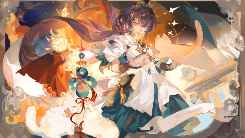 1girl, animal, animal_ears, animal_hands, bra, bridal_gauntlets, cat, cat_ears