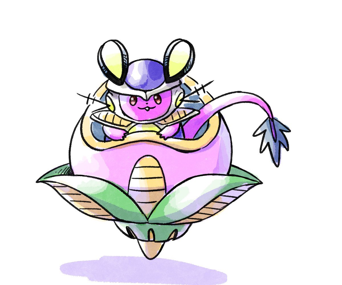 cosplay, dedenne, dragon_ball, dragon_ball_z, fang, frieza, frieza_(cosplay), mouse_(animal)