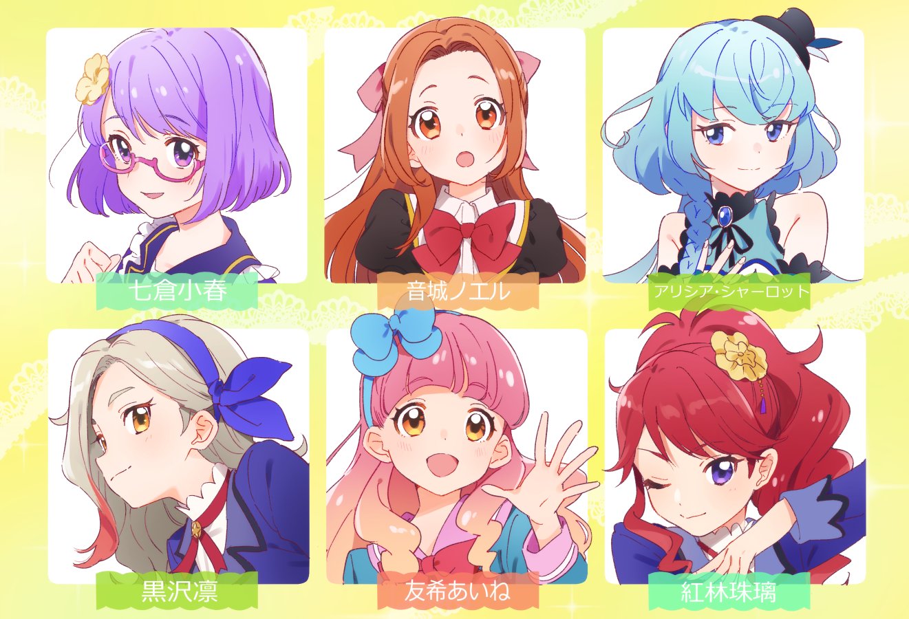:d, :o, aikatsu!, aikatsu!_(series), aikatsu_friends!, aikatsu_on_parade!, aikatsu_stars!, aqua_hair