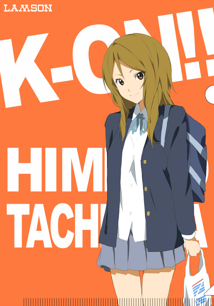 bad_id, brand_name_imitation, brand_name_parody, brown_eyes, brown_hair, character_name, extra, k-on!