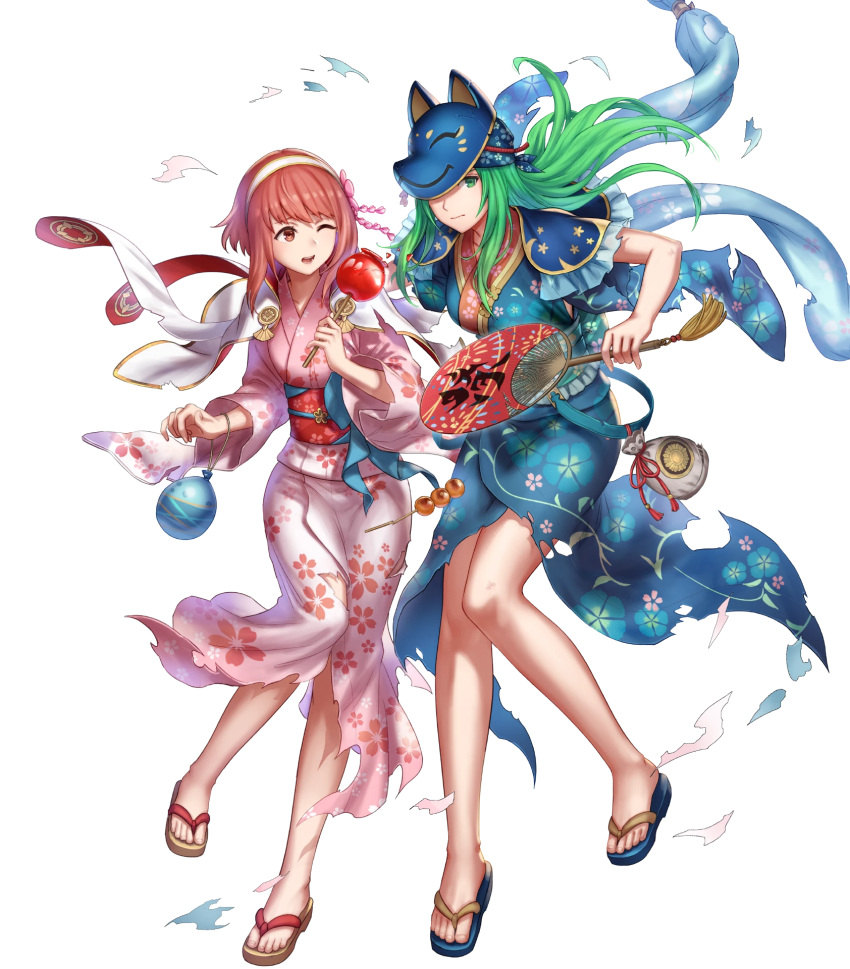 2girls, fire_emblem, fire_emblem:_path_of_radiance, fire_emblem_fates, fire_emblem_heroes, highres, multiple_girls, nephenee_(fire_emblem)