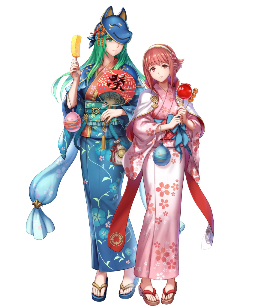 2girls, fire_emblem, fire_emblem:_path_of_radiance, fire_emblem_fates, fire_emblem_heroes, highres, multiple_girls, nephenee_(fire_emblem)