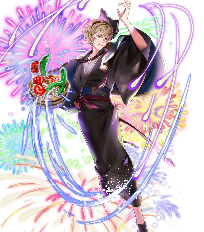 1boy, fire_emblem, fire_emblem_fates, fire_emblem_heroes, highres, leo_(fire_emblem_fates), leo_(yukata)_(fire_emblem_fates), non-web_source