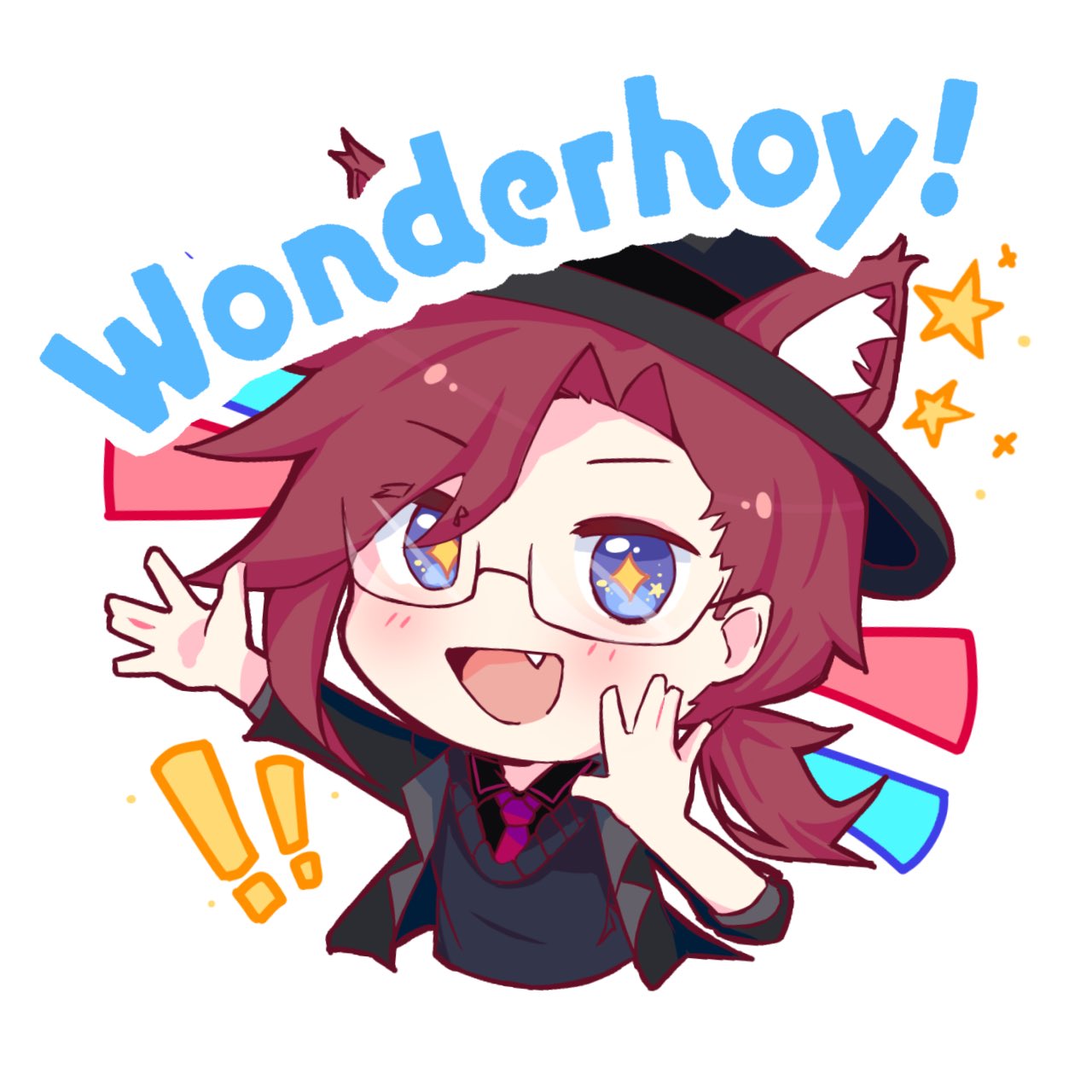 !, !!, 1boy, androgynous, animal_ears, bishounen, blue_eyes, camellia_(cametek)