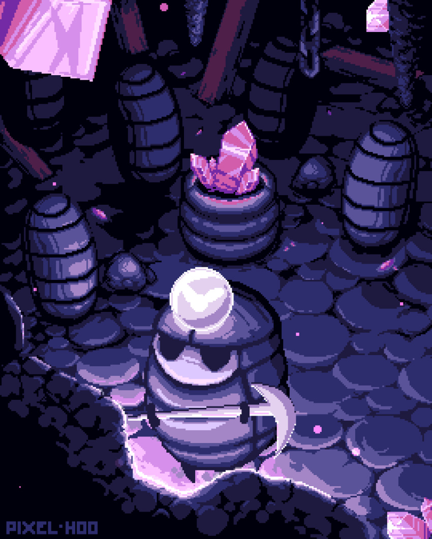 animated, animated_gif, artist_name, chain, crystal, glowing, highres, hollow_knight