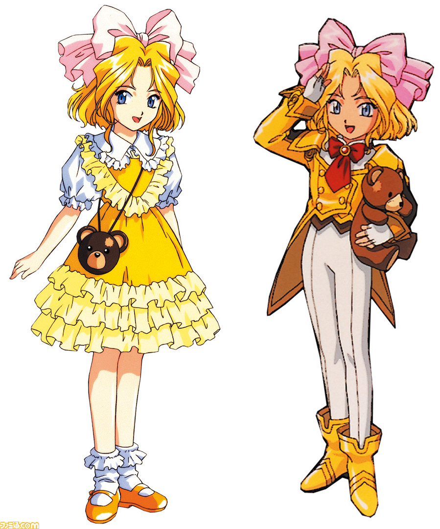 1girl, 2girls, alternate_costume, ankle_socks, aqua_eyes, arms_at_sides, artist_request, bag