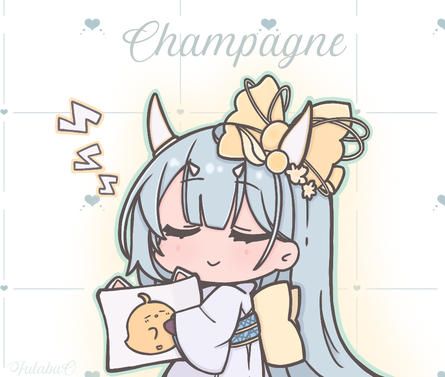 1girl, artist_name, azur_lane, back_bow, blue_sash, bow, champagne_(azur_lane), champagne_(lapis_lazuli's_first_dream)_(azur_lane)