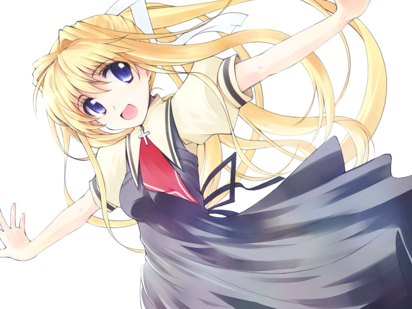 boon, highres, kamio_misuzu, school_uniform, white