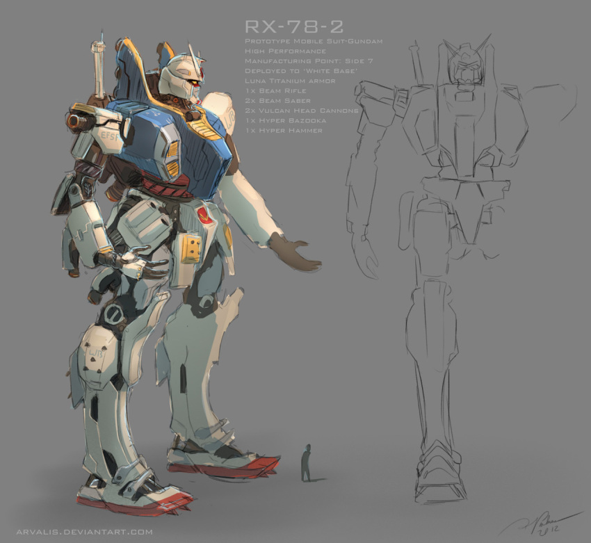 armor, arvalis, blue_armor, crosshatching, dated, deviantart_username, earth_federation, earth_federation_space_forces