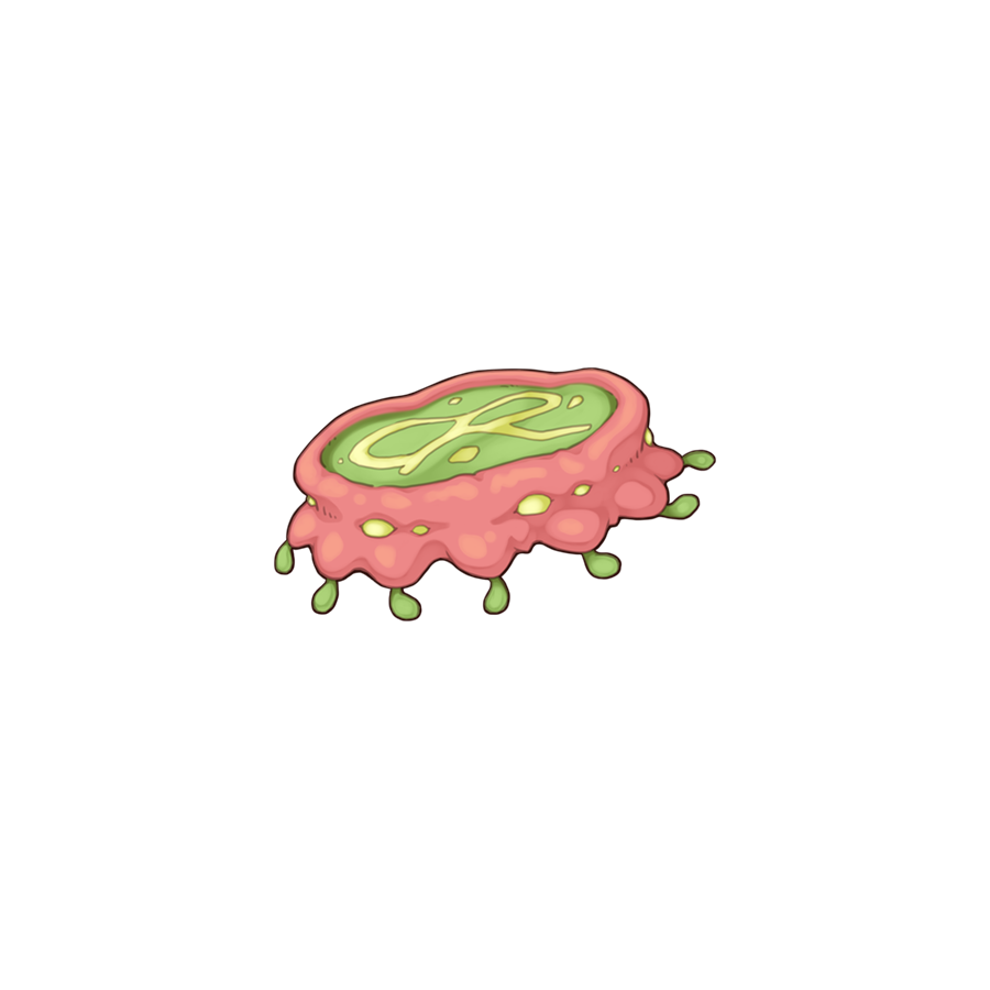 chibi, chibi_only, creature, full_body, no_humans, official_art, plankton_(ragnarok_online), ragnarok_online, simple_background, solo, transparent_background, yuichirou