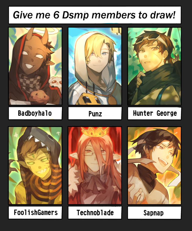 6+boys, androgynous, animal, animification, armor, ascot, badboyhalo, bee