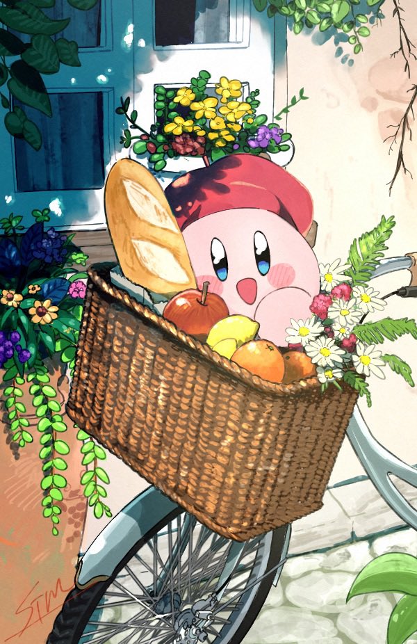 1other, :d, apple, baguette, bicycle, bicycle_basket, bread, day