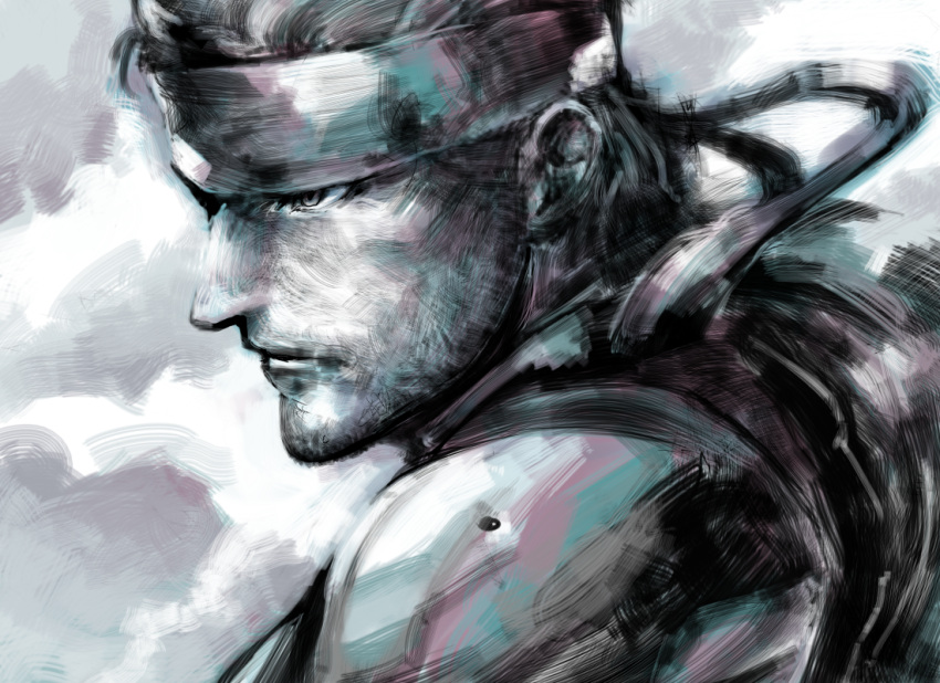 bad_id, bandana, bandanna, kuruuya, metal_gear, metal_gear_solid, solid_snake