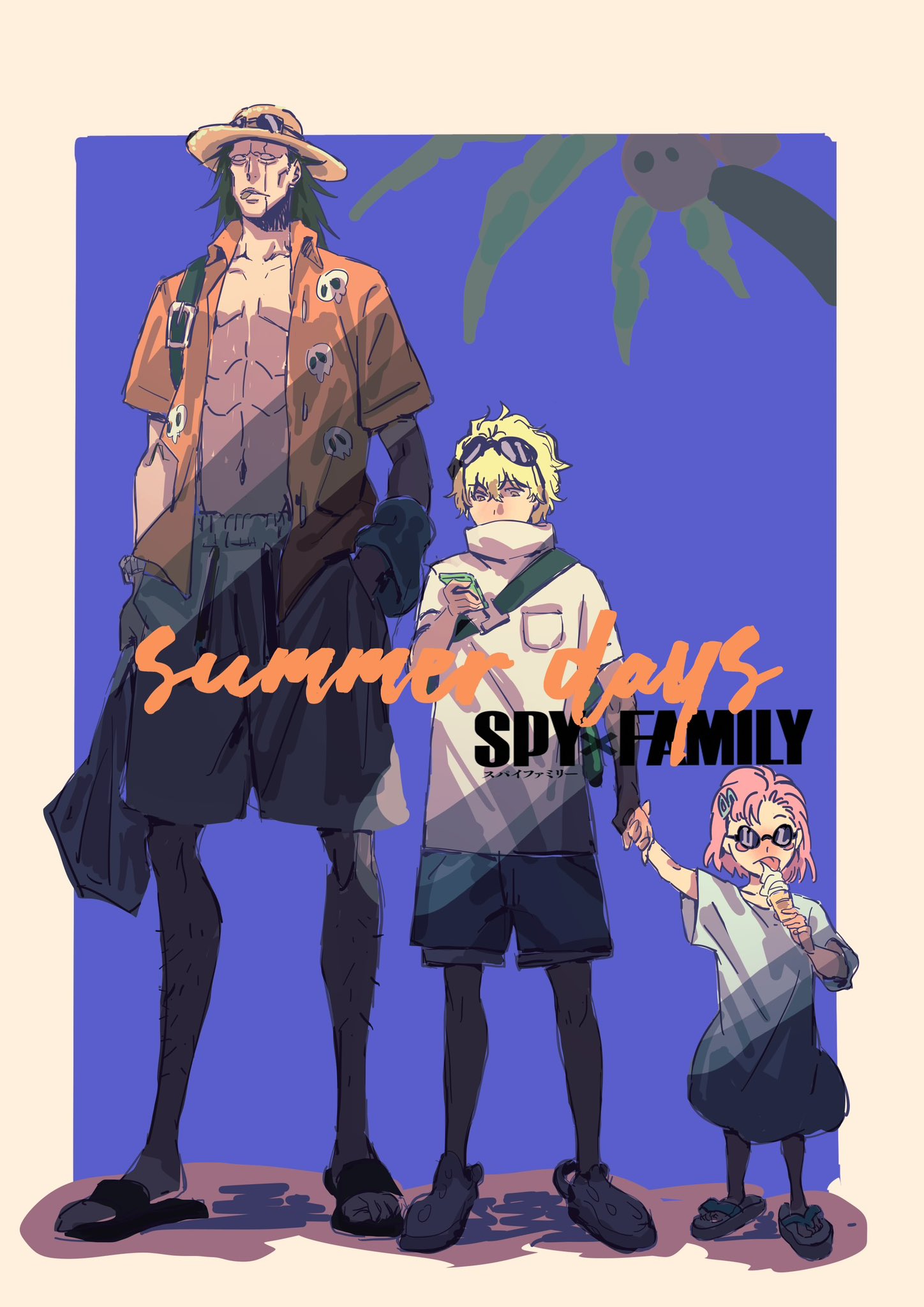 1girl, 2boys, abs, black_hair, bleach, bleach:_sennen_kessen-hen, blonde_hair, breast_pocket