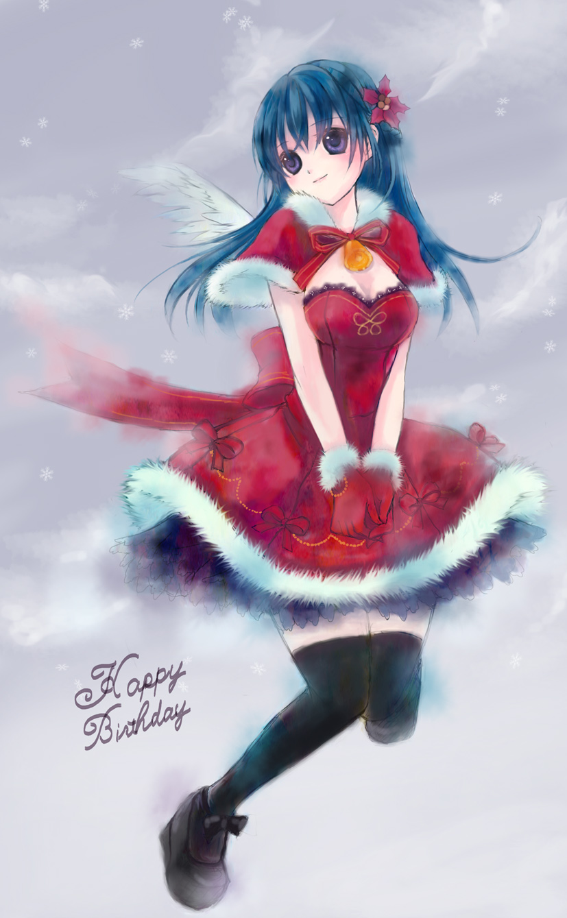bow, dress, flower, hair_flower, hair_ornament, highres, keiko220, keiko_(artist)