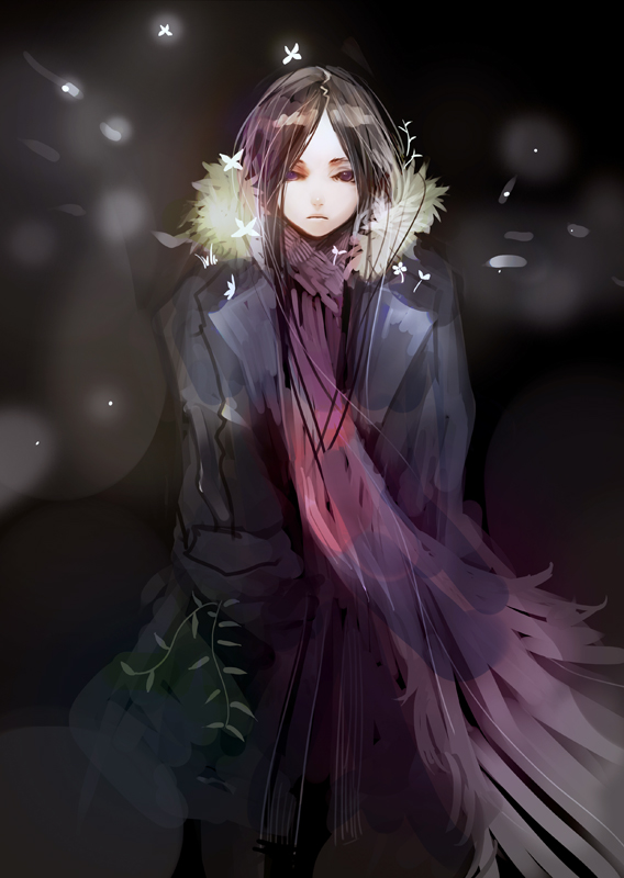 coat, original, pump_(artist), scarf, solo, standing
