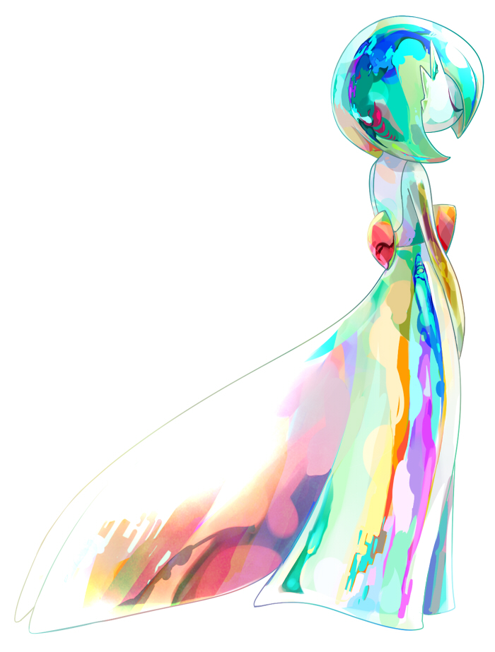 bad_id, bad_pixiv_id, bob_cut, closed_eyes, colored_skin, colorful, dendeko, dress