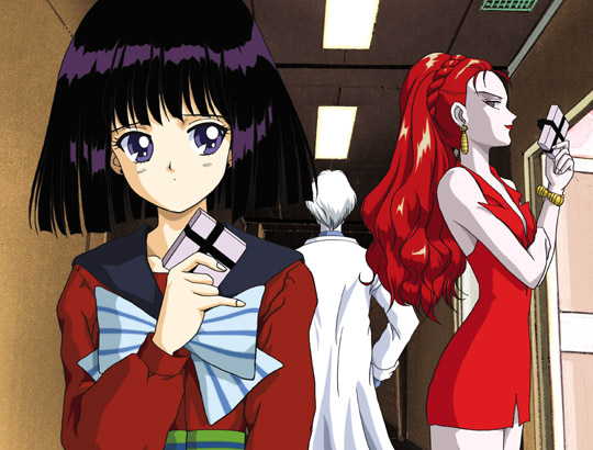 bishoujo_senshi_sailor_moon, black_hair, hino_ryutaro, kaolinite, school_uniform, tomoe_hotaru, violet_eyes