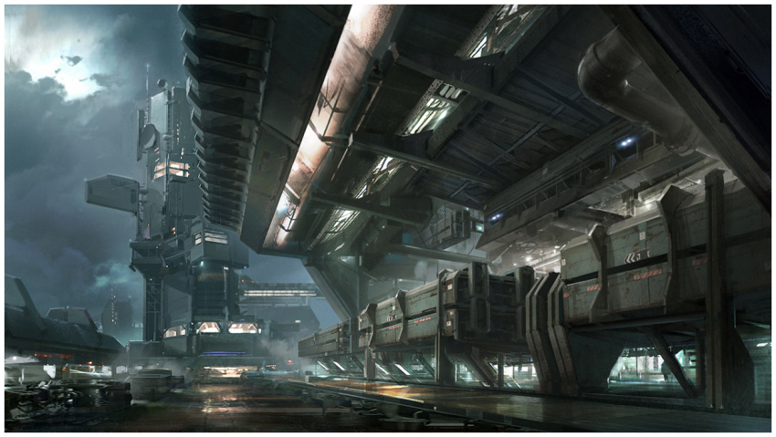 border, building, concept_art, day, eve_online, glowing, grey_theme, industrial