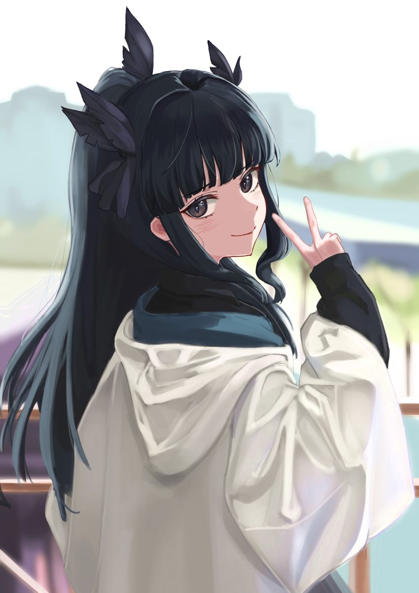 1girl, absurdres, artemis_of_the_blue, atelier_live, black_hair, black_skirt, blunt_bangs, closed_mouth