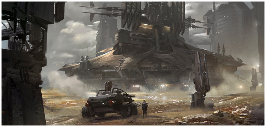 1other, ambiguous_gender, armored_vehicle, border, building, clouds, concept_art, eve_online