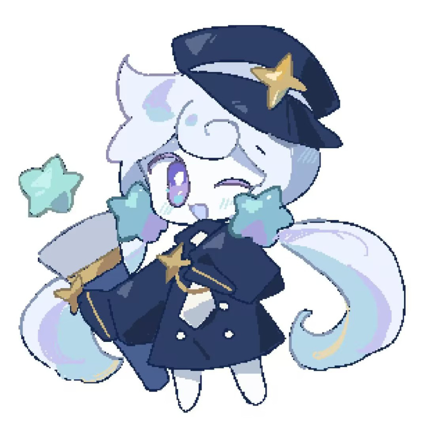 1girl, blush, buttons, chibi, chibi_only, chinese_commentary, cold_you, colored_skin