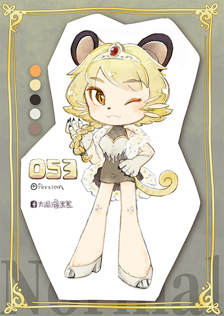 1girl, animal_ears, black_dress, blonde_hair, braid, cape, cat_ears, chiuanzhang