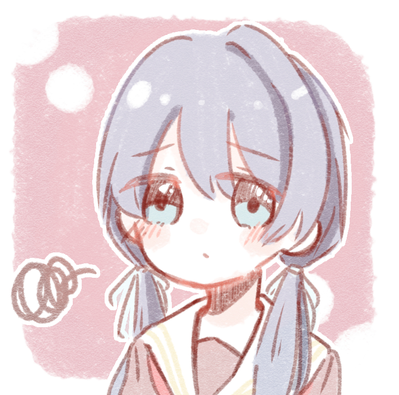 1girl, artistic_error, black_hair, blue_eyes, blush, border, brown_dress, commentary