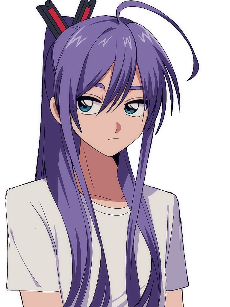 1boy, ahoge, blue_eyes, kamui_gakupo, long_hair, looking_to_the_side, male_focus, neko_chenna