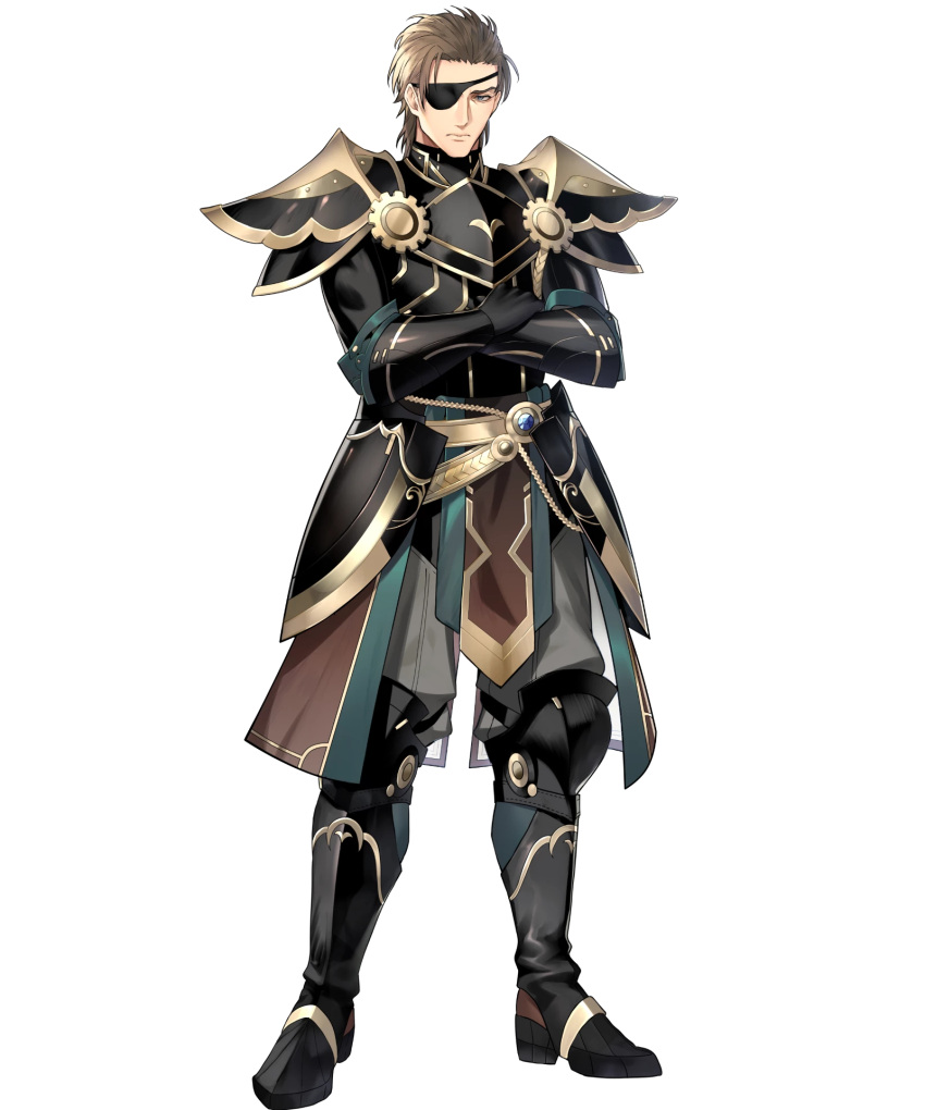 1boy, eyepatch, fire_emblem, fire_emblem:_radiant_dawn, haar_(fire_emblem), haar_(resplendent)_(fire_emblem), highres, non-web_source