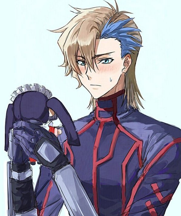 ash_phoenix, black_gloves, blonde_hair, blue_eyes, blue_hair, character_doll, code_geass, code_geass:_dakkan_no_roze