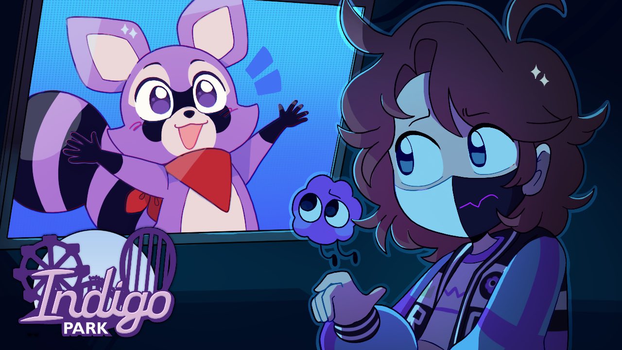 1boy, 1other, ahoge, androgynous, animal_ears, arms_up, brown_hair, commentary