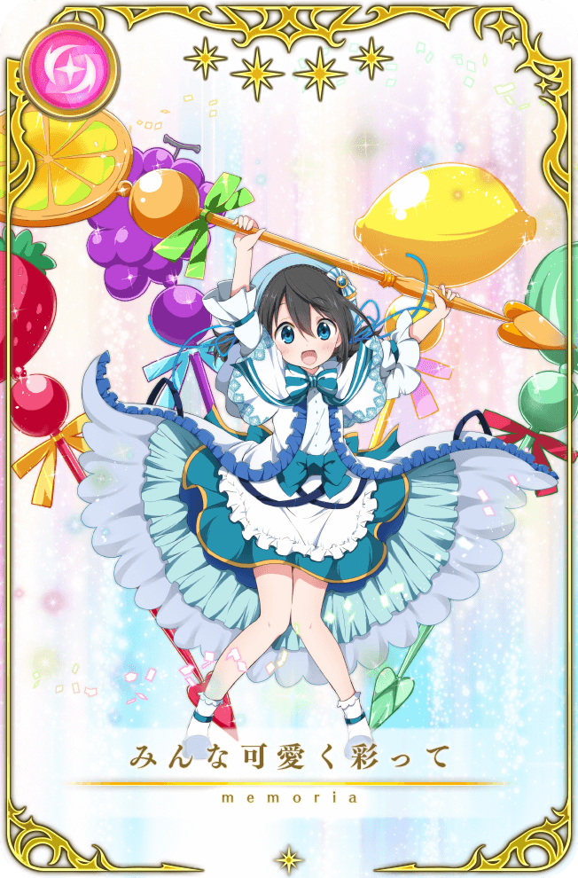 apron, arm_up, bare_legs, belt, beret, black_belt, black_hair, blouse