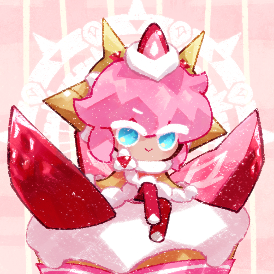 1other, b4c5ce, blue_eyes, cape, chibi, chibi_only, commentary_request, cookie_run