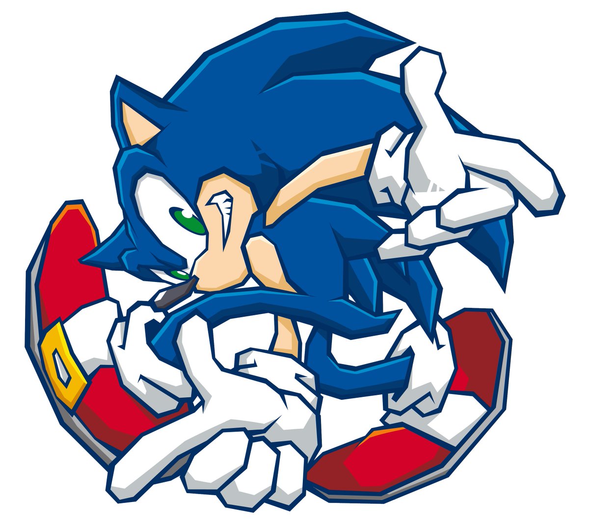 1boy, animal_ears, blue_fur, doc_shoddy, furry, furry_male, gloves, green_eyes