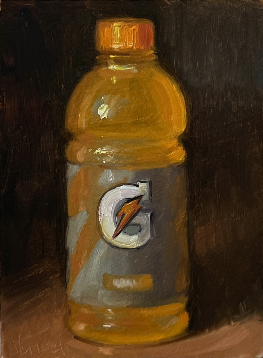 black_background, commentary, drink, english_commentary, food_focus, gatorade, highres, label