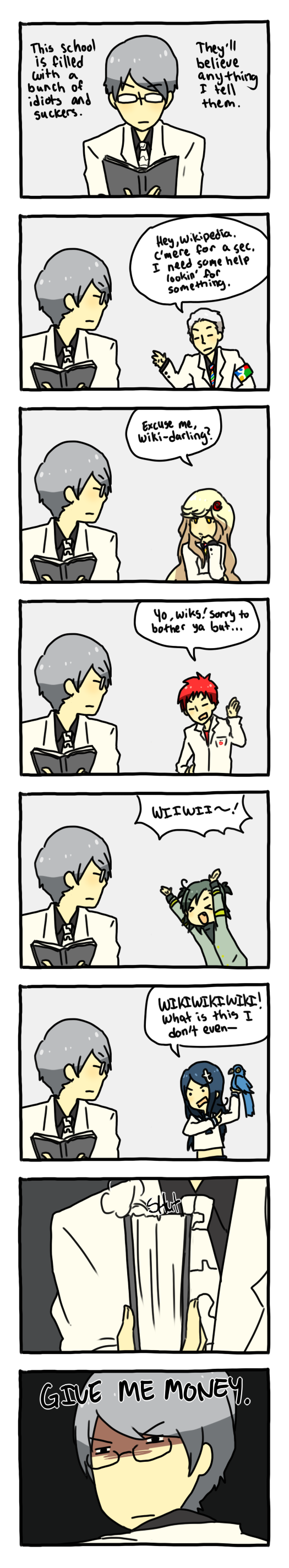 absurdres, bird, book, comic, deviantart, ebay, english, fang