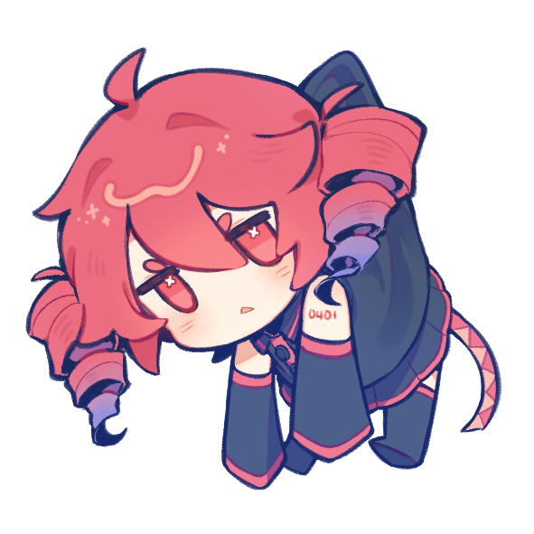 1girl, ahoge, arm_tattoo, black_footwear, black_shirt, blush, boots, chibi