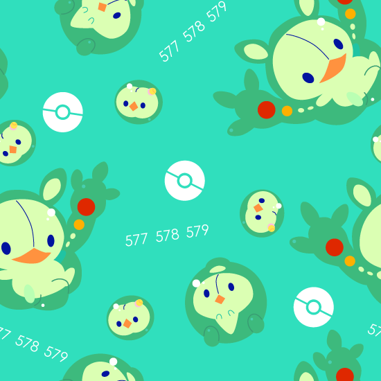 duosion, green, no_humans, poke_ball, pokemon, pokemon_(creature), pokemon_(game), pokemon_black_and_white, pokemon_bw, rankurusu, reuniclus, rizumu_(rhythmag), solosis, tileable, tileable_background